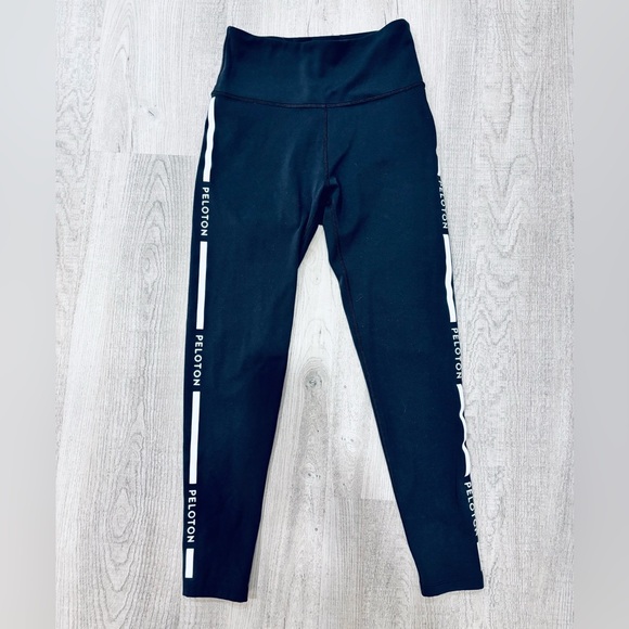Peloton Here Now Black High Waisted Leggings Small - Picture 2 of 6